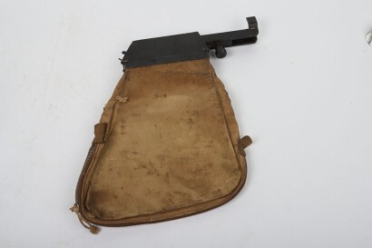 WW2 British Bren Gun Round Catcher Bag.