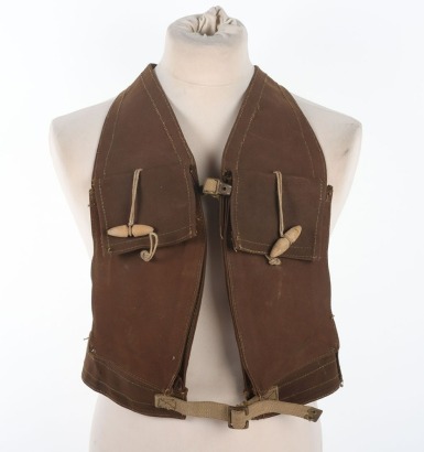 WW2 British Skeleton Assault Vest, 1943 Dated.
