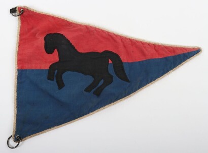WW2 British Royal Artillery / Yeomanry Vehicle Pennant.