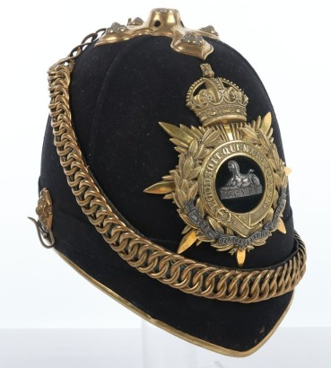 Gloucestershire Regiment Officers Home Service Helmet
