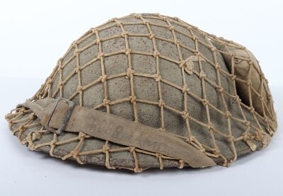 WW2 British Mk.1* Steel Combat Helmet, North African/Italian Theatre.