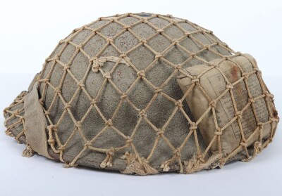 WW2 British Mk.1* Steel Combat Helmet, North African/Italian Theatre. - 5