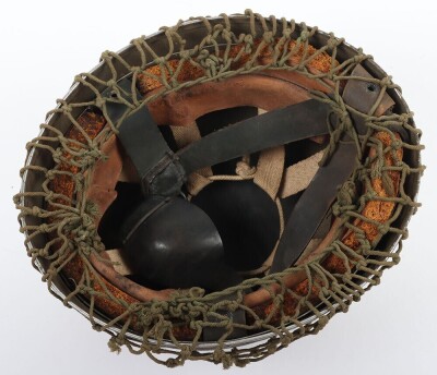 WW2 British Airborne Paratroopers Mk.I Steel Helmet. - 7