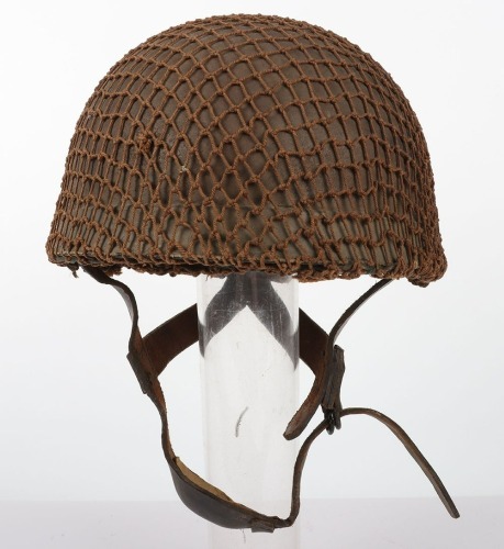 WW2 British Airborne Fibre Rim Paratroopers Steel Helmet, 1942