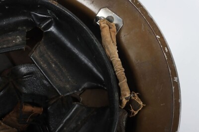 WW2 British Royal Artillery Mk.II Steel Helmet. - 6