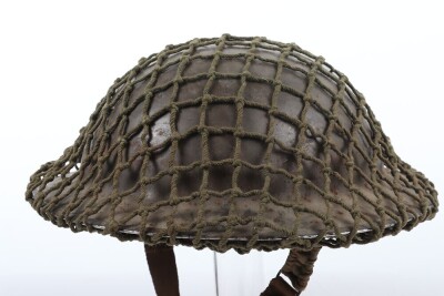 WW2 British Mk.II Steel Combat Helmet. - 2
