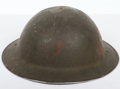 WW2 Canadian Mk.II Steel Helmet, Royal Montreal Regiment. - 4