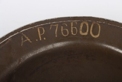 WW2 Canadian Mk.II Steel Helmet, Royal Montreal Regiment. - 7