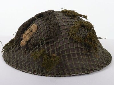 WW2 British Mk.II Steel Combat Helmet, 1938. - 2