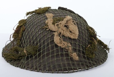 WW2 British Mk.II Steel Combat Helmet, 1938. - 5