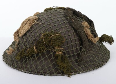 WW2 British Mk.II Steel Combat Helmet, 1938. - 6