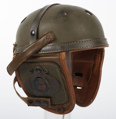 WW2 US M38 Tankers Helmet & Receivers. - 4