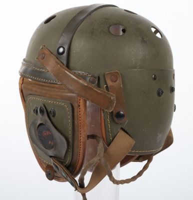 WW2 US M38 Tankers Helmet & Receivers. - 9