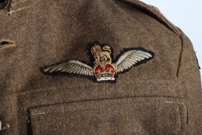 WW2 British Battle Dress Uniform & Beret, Royal Artillery Officer, Air Observer Pilot. - 9