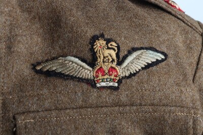 WW2 British Battle Dress Uniform & Beret, Royal Artillery Officer, Air Observer Pilot. - 10