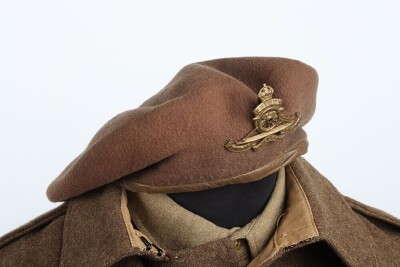 WW2 British Battle Dress Uniform & Beret, Royal Artillery Officer, Air Observer Pilot. - 12