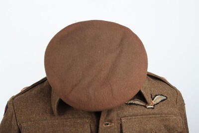 WW2 British Battle Dress Uniform & Beret, Royal Artillery Officer, Air Observer Pilot. - 13