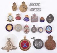 WW1 & WW2 Military and Home Front Badges