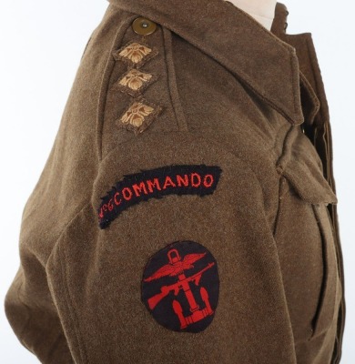 WW2 British No.6 Commando Battle Dress Blouse. - 2