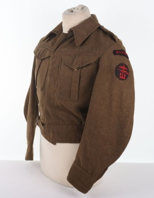 WW2 British No.6 Commando Battle Dress Blouse. - 4