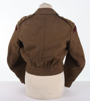 WW2 British No.6 Commando Battle Dress Blouse. - 7