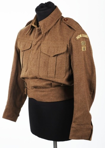WW2 British 4th Oxfordshire (Bullingdon) Home Guard Battle Dress Blouse