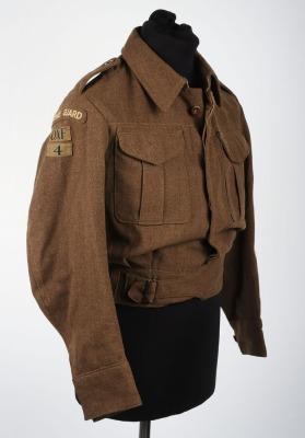 WW2 British 4th Oxfordshire (Bullingdon) Home Guard Battle Dress Blouse - 2