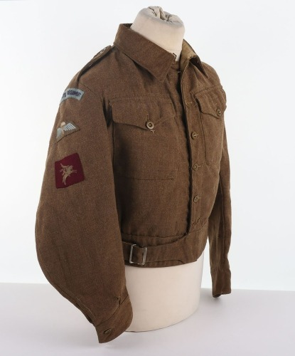 WW2 British Parachute Regiment Austerity Battle Dress Blouse.