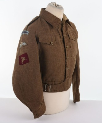 WW2 British Parachute Regiment Austerity Battle Dress Blouse.