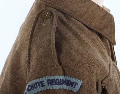 WW2 British Parachute Regiment Austerity Battle Dress Blouse. - 3