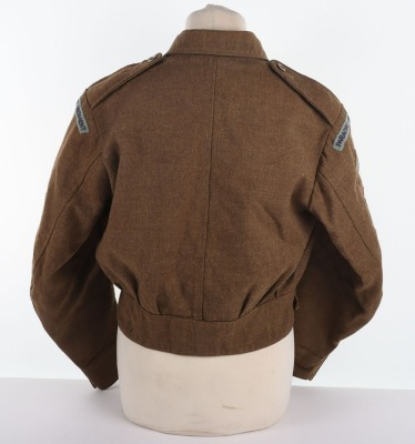 WW2 British Parachute Regiment Austerity Battle Dress Blouse. - 8