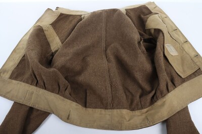 WW2 British Parachute Regiment Austerity Battle Dress Blouse. - 9