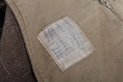WW2 British Parachute Regiment Austerity Battle Dress Blouse. - 10