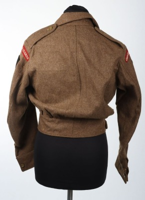 WW2 British Austerity Pattern Battle Dress Blouse, 7th Armoured Division. - 3