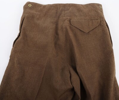 WW2 British 1940 Pattern Battle Dress Trousers. - 3