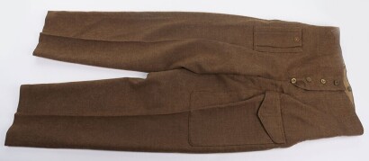 WW2 British 1940 Pattern Battle Dress Trousers.