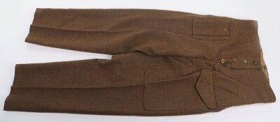 WW2 British 1940 Pattern Battle Dress Trousers.