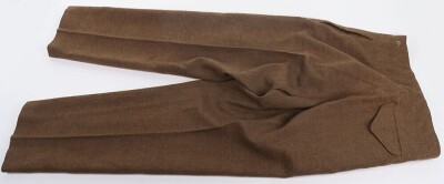 WW2 British 1940 Pattern Battle Dress Trousers. - 4