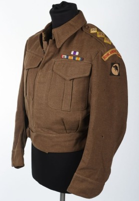 WW2 British 30 Corps, Royal Armoured Corps Battle Dress Blouse.