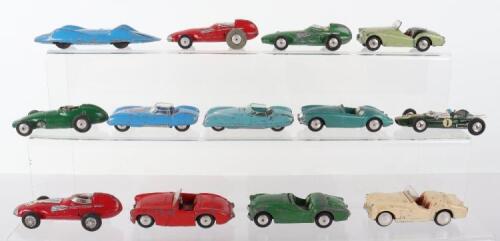 Playworn Corgi Toys Sports and Racing cars