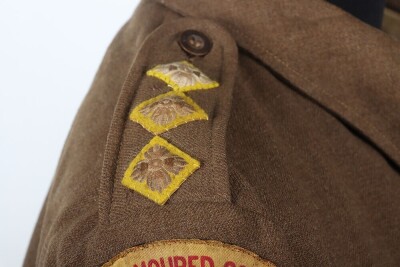 WW2 British 30 Corps, Royal Armoured Corps Battle Dress Blouse. - 9