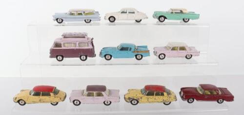Playworn Corgi Toy cars,