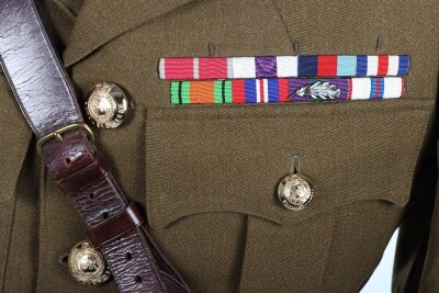 Colonels Service Dress Uniform and Peaked Cap, Military Cross Winner, D-Day, June 1944. - 12