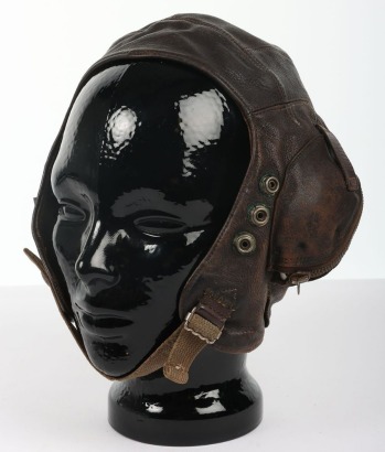 WW2 British Fleet Air Arm C Type Flying Helmet.