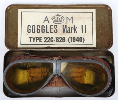 WW2 RAF Mk.II Flying Goggles.