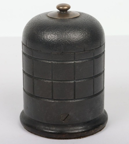WW1 Austrian 8cm Pneumatic Mortar, Tobacco Jar.
