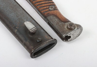 WW1 German G98 Saw Back Pioneer Bayonet. - 5