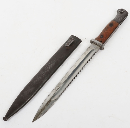 Imperial German S84/98 Sawback Bayonet