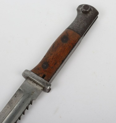Imperial German S84/98 Sawback Bayonet - 4