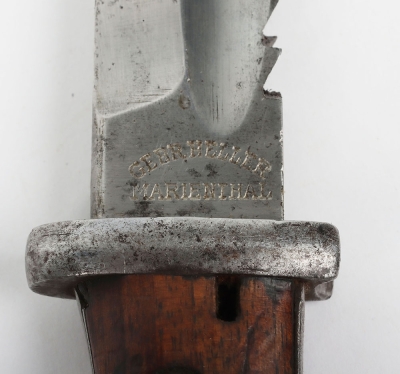 Imperial German S84/98 Sawback Bayonet - 9